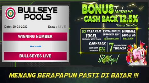 Live Draw Bullseye Hari Ini Tercepat .